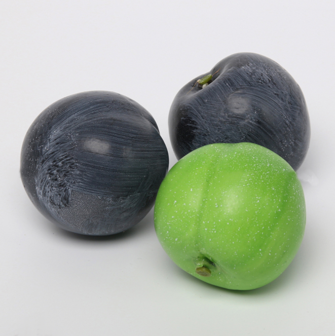 2【不包邮,需拍运费】仿真水果黑布林李子模型道具食物摆件玩具客厅