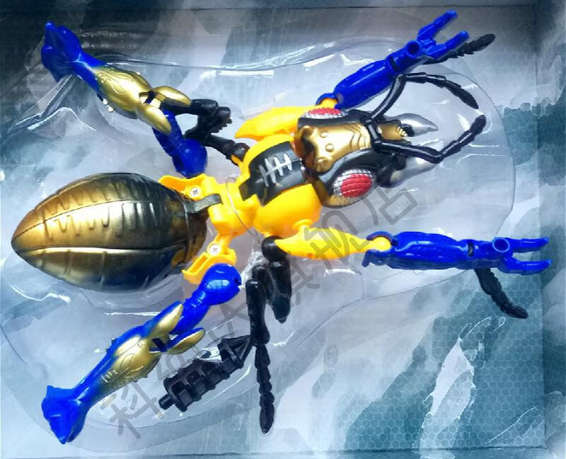 猛兽侠变形玩具超能勇士bw昆虫战队魔鬼蚂蚁恐怖兽甲虫撒克蝎子螳螂翼