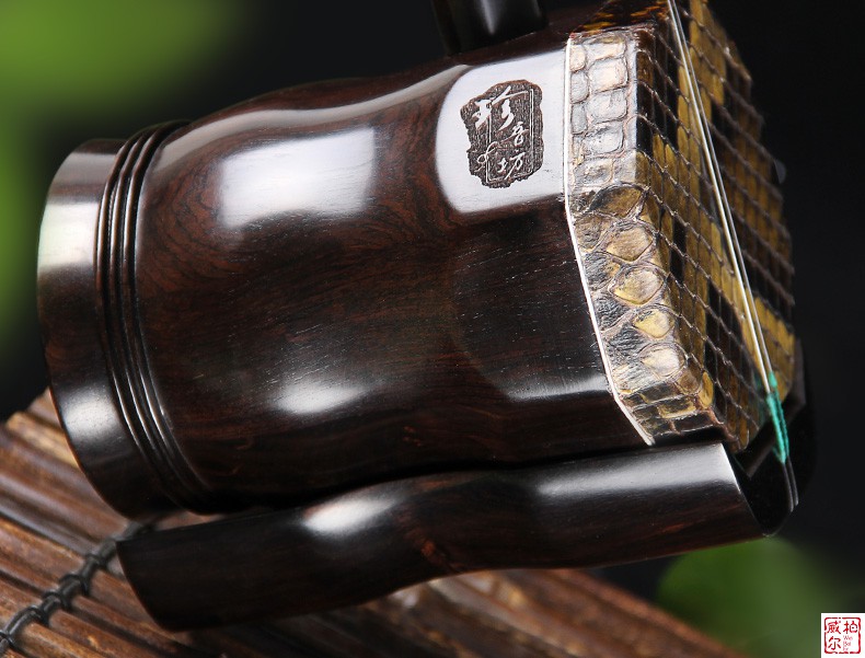 扁八角二胡小叶紫檀八角胡老红木二泉二胡厂家 紫檀珍藏琴【图片 价格