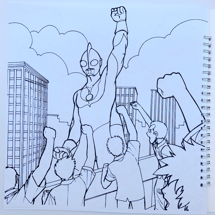柏拉图儿童画画书奥特曼小手学画画涂色本奥特曼图画本涂色画画书