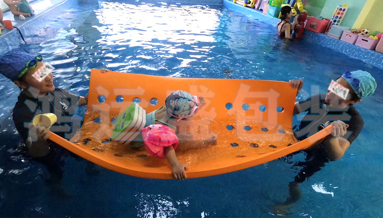 京选优品浮板亲子游泳教具加大加厚环保eva漂浮板床垫洞洞板方形大