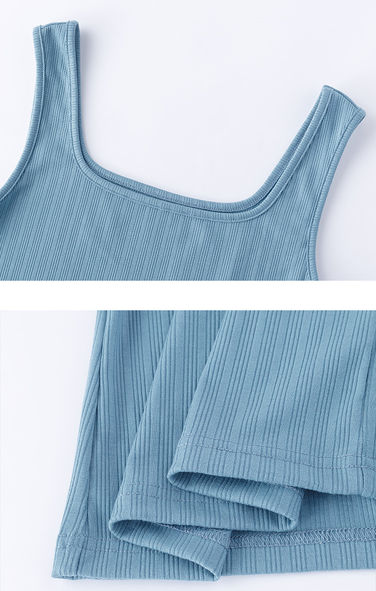 INMAN Slim Fit Vest Women Summer Base Layer Slimming Inner Wear Outer Wear Black L 22