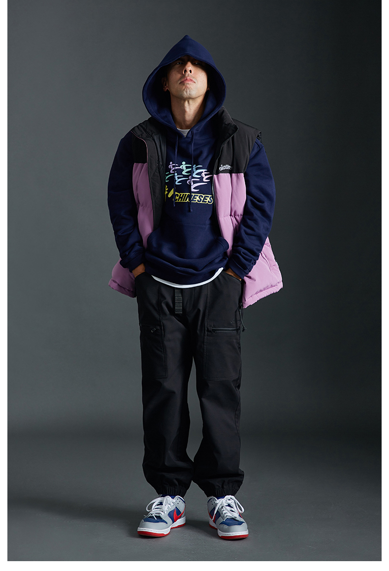 【clot clottee】飞踢小人连帽卫衣 华人系列藏蓝色 陈冠希主理 藏