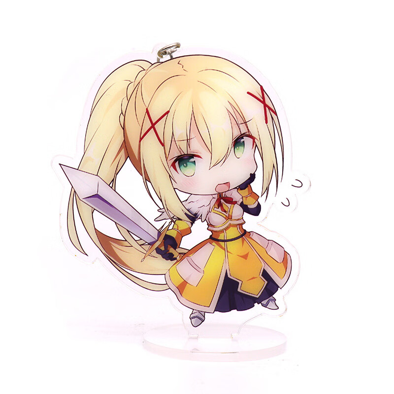 樱云漫动漫周边亚克力双面挂件为美好的世界献上祝福慧慧夹层立牌钥匙