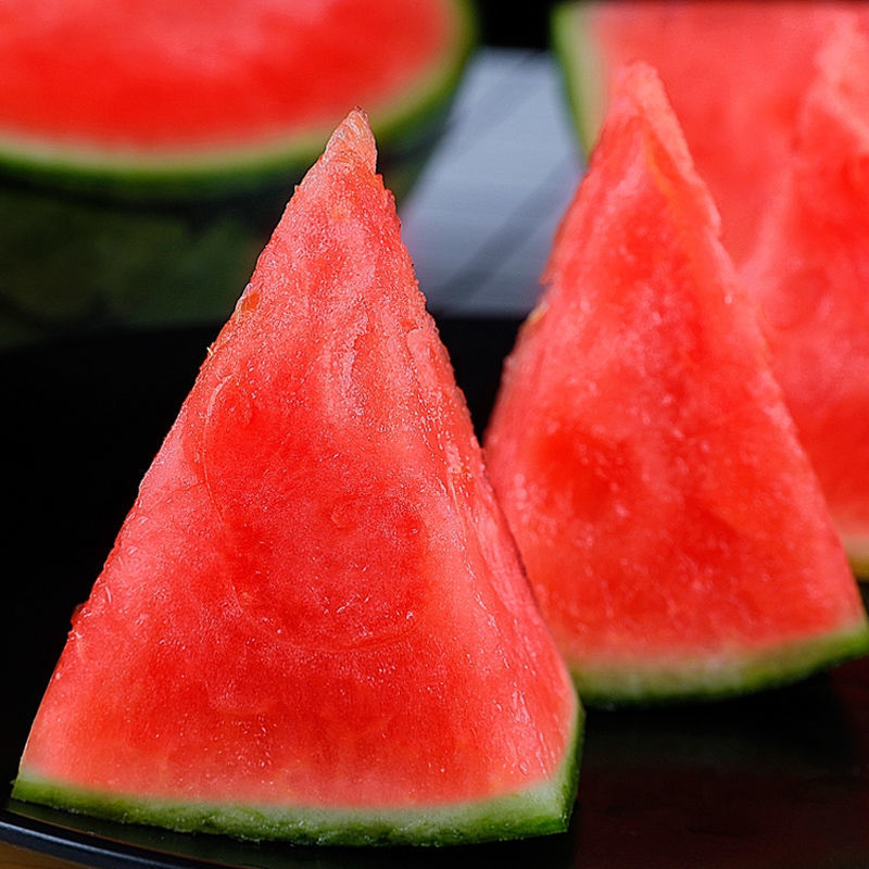 源外 麒麟西瓜当季水果薄皮无籽清甜多汁8824热带水果 麒麟瓜 4-5斤装
