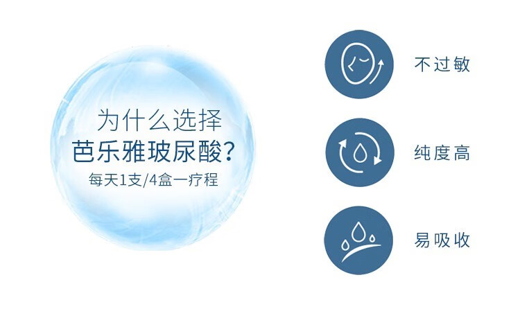 芭乐雅装玻尿酸Balea芭乐雅德国浓缩精华安瓶7ml提拉紧致补水 4盒