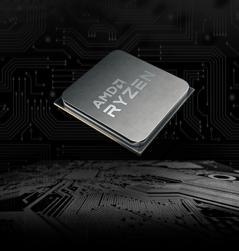 amd锐龙r5 4500/5500/5600 g x盒装 微星技嘉主板cpu套装mortar r5