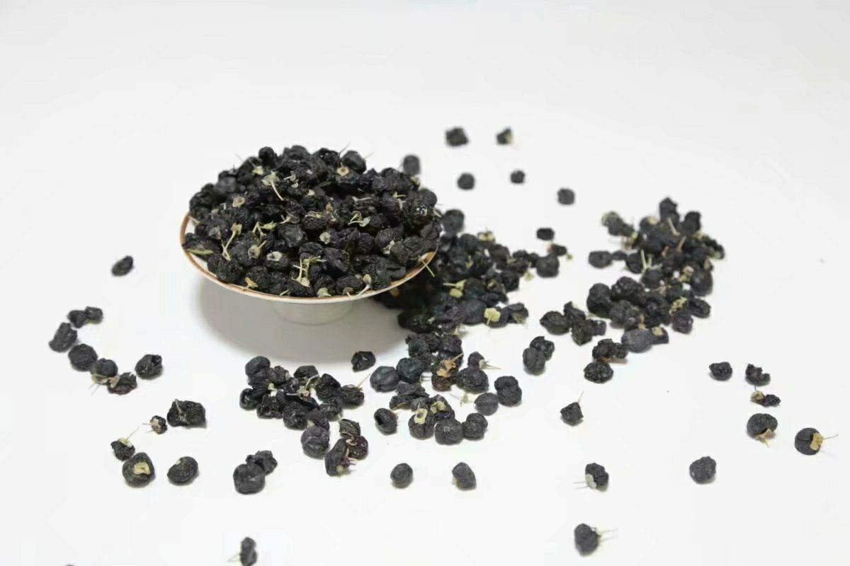 伟博青海柴达木黑枸杞礼盒装特级大果免洗宁夏初级农产品 500克高档