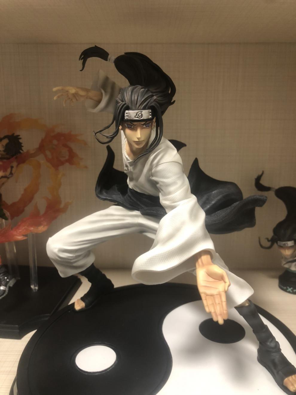 火影忍者日向宁次白眼木叶大型超大gk雕像电脑机箱桌面摆件 高---高度