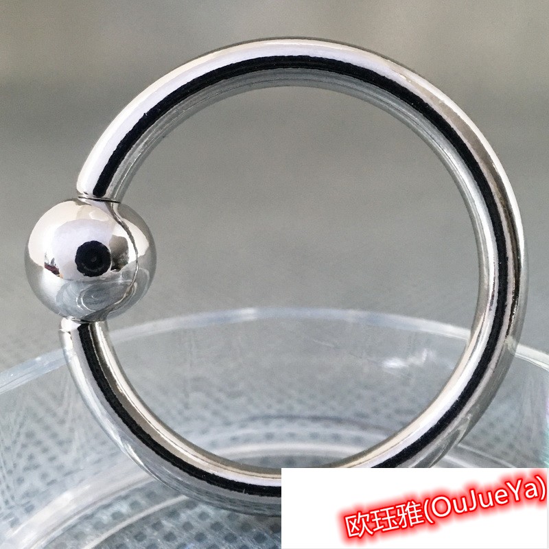 欧珏雅oujueya穿刺环阴环阴环男饰品大内径钛钢欧美