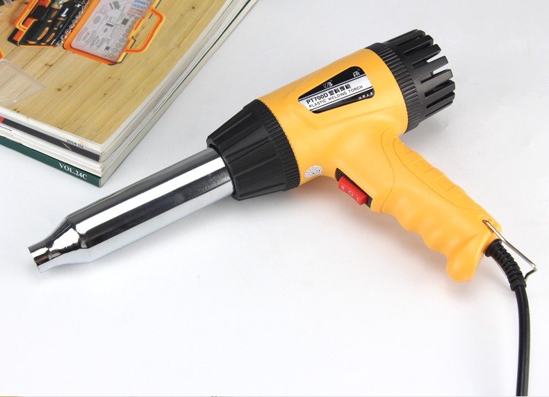 定制调温热风枪塑料焊枪烤枪汽车保险杠家用焊接工具pppvc焊塑机30件