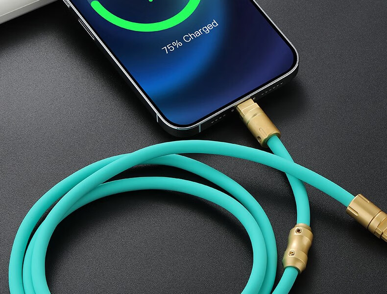 apple 适用diy客制化快充线适用苹果iphone13手机20/27w充电数据线tpc