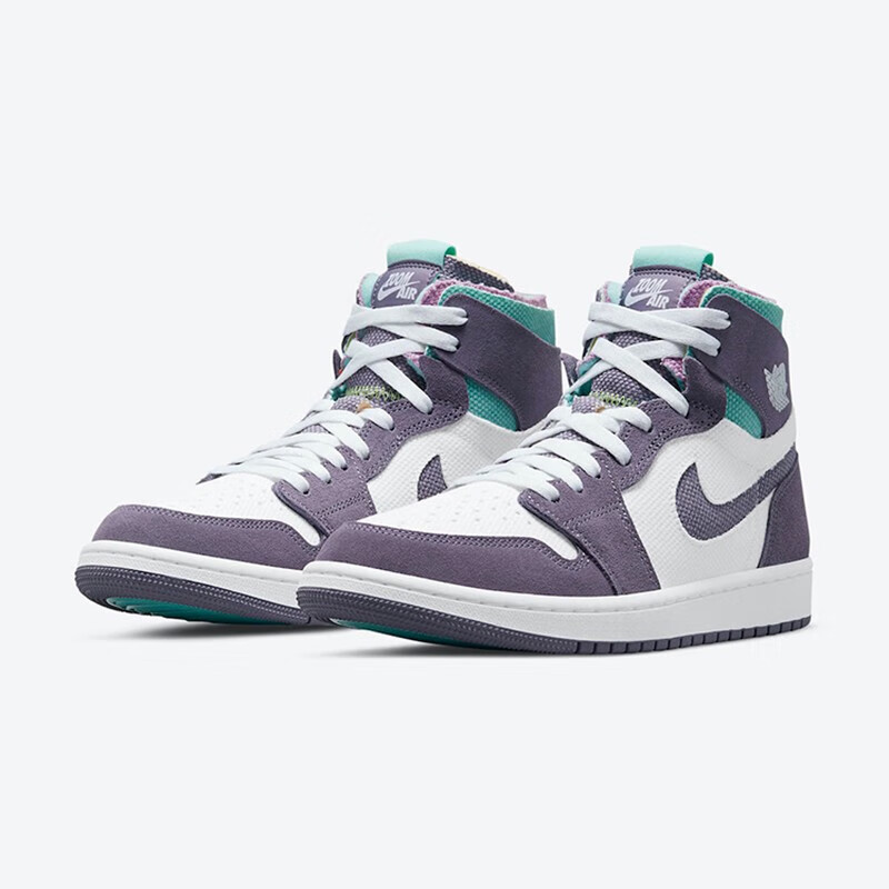 耐克(nike)air jordan 1 high aj1男子运动篮球鞋cq3835 烟灰 拉链换