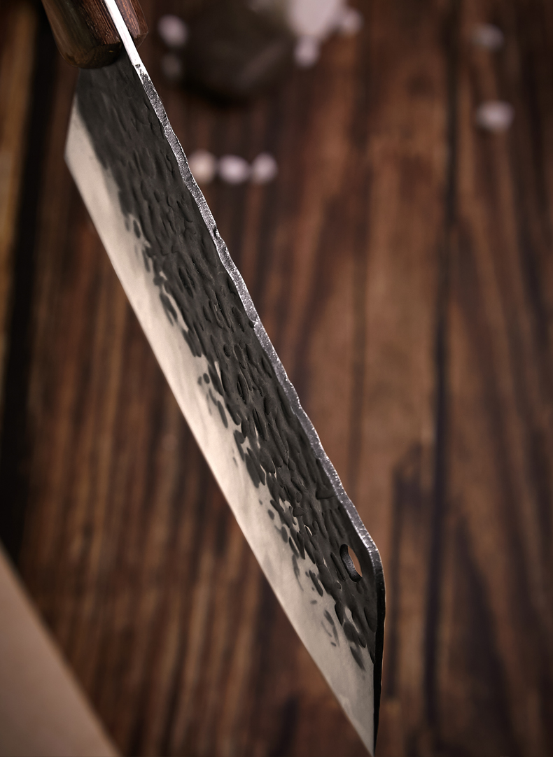 楚家刀菜刀家用切肉切片刀女士刀免磨菜刀小巧轻便厨房刀具超快锋利