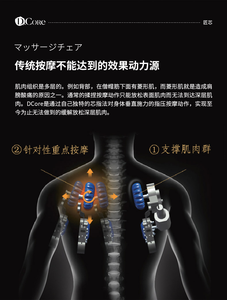日本原装进口株式会社dcore按摩椅家用全身智能太空舱全自动多功能豪华按摩椅dc 010c 质感米 图片价格品牌报价 京东