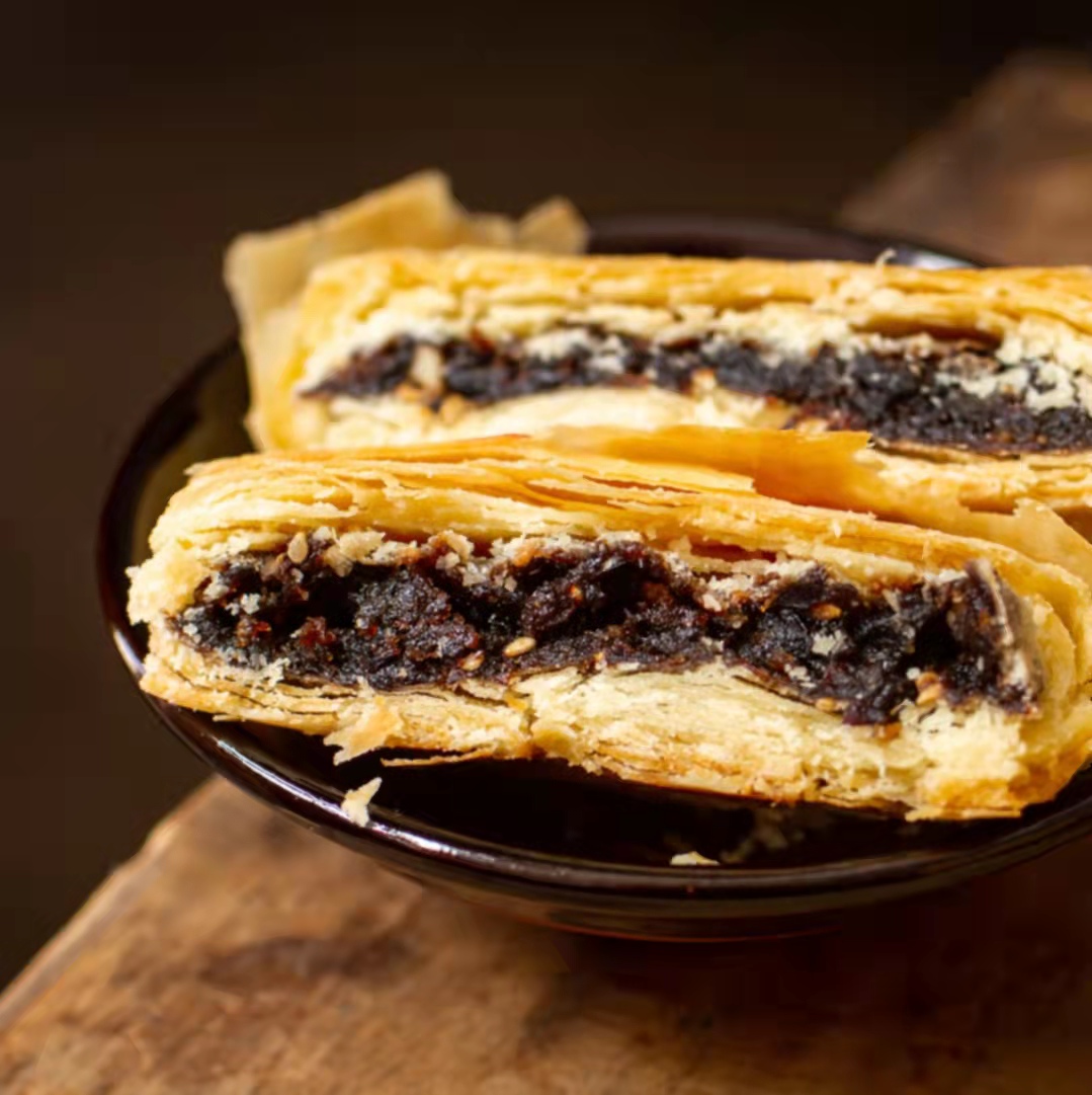 7折 子洲果馅 陕北特产果馅五仁枣泥馅 榆林传统糕点 酥皮馅月饼 枣泥