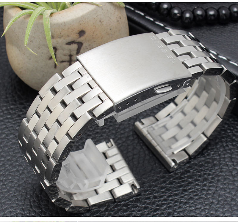 迪赛钢带手表带dz78887395431873127315242628mm三株银色24mm