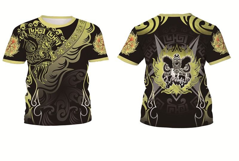 醒狮衣服舞狮服装舞狮团队队服舞龙服装长短醒狮服狮子衣服 长 裤子