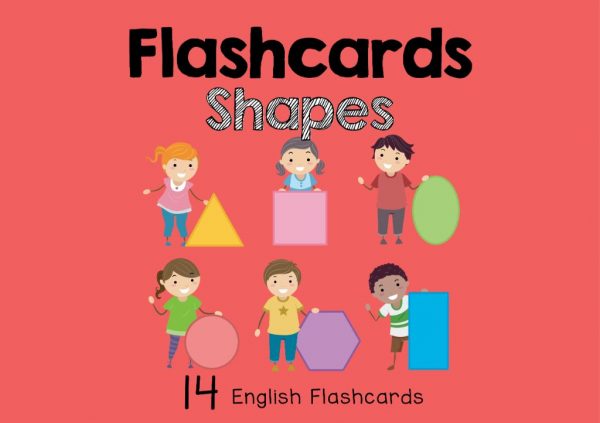 新加坡幼小衔接英语学习卡片 flashcards:shapes 形状 早教启蒙 亲子