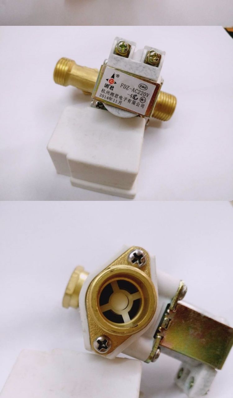 太阳能电磁阀小博士太阳能电子阀上水阀阀门12v-220v电磁阀湘君有压无