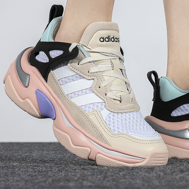adidas阿迪达斯女鞋 2021秋季新款运动鞋复古时尚耐磨舒适轻便透气