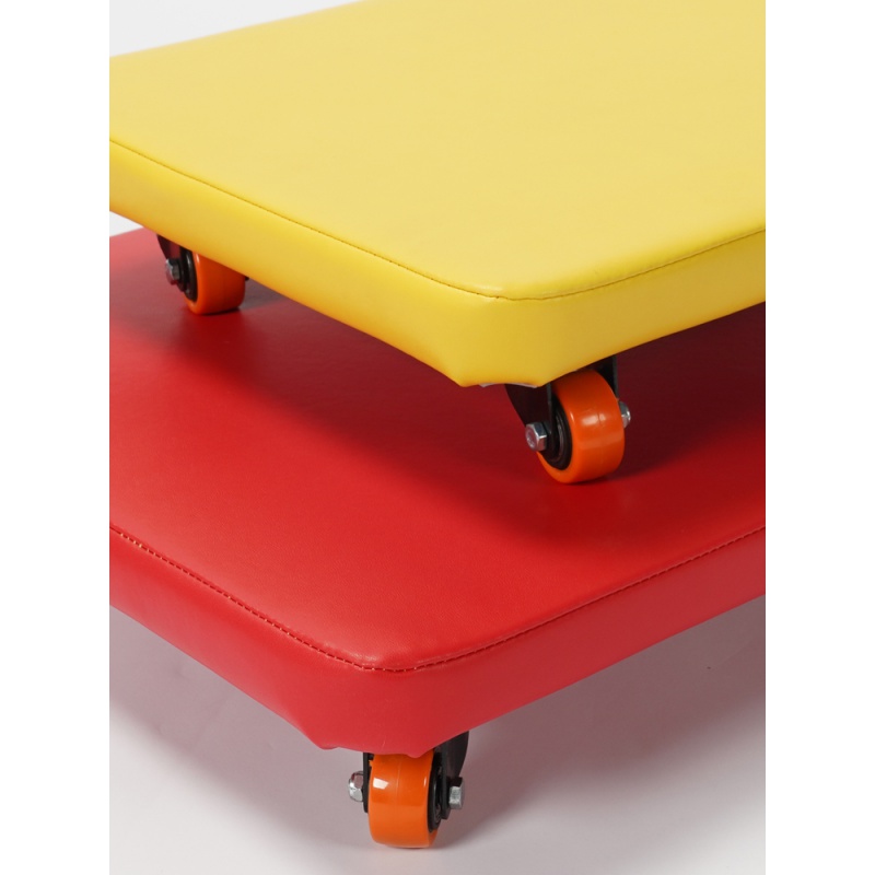 定制软包大滑板感统训练 感统大滑板车四轮板车软包儿童训练教具器材