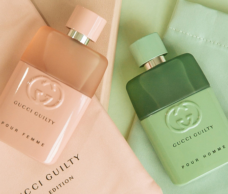 古驰gucci情人节限量情侣对香罪爱酷男罪爱粉香情侣男女香水罪爱粉香