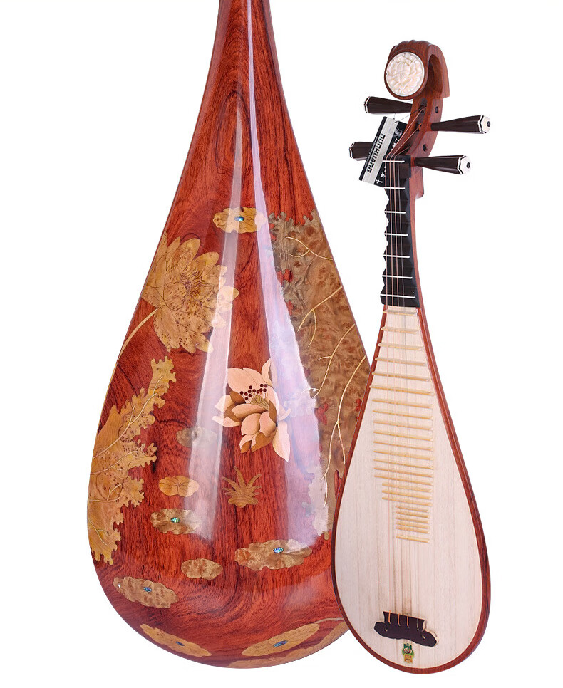 依之木敦煌琵琶545m上海民族乐器一厂演奏琵琶敦煌牌545酸枝木牡丹