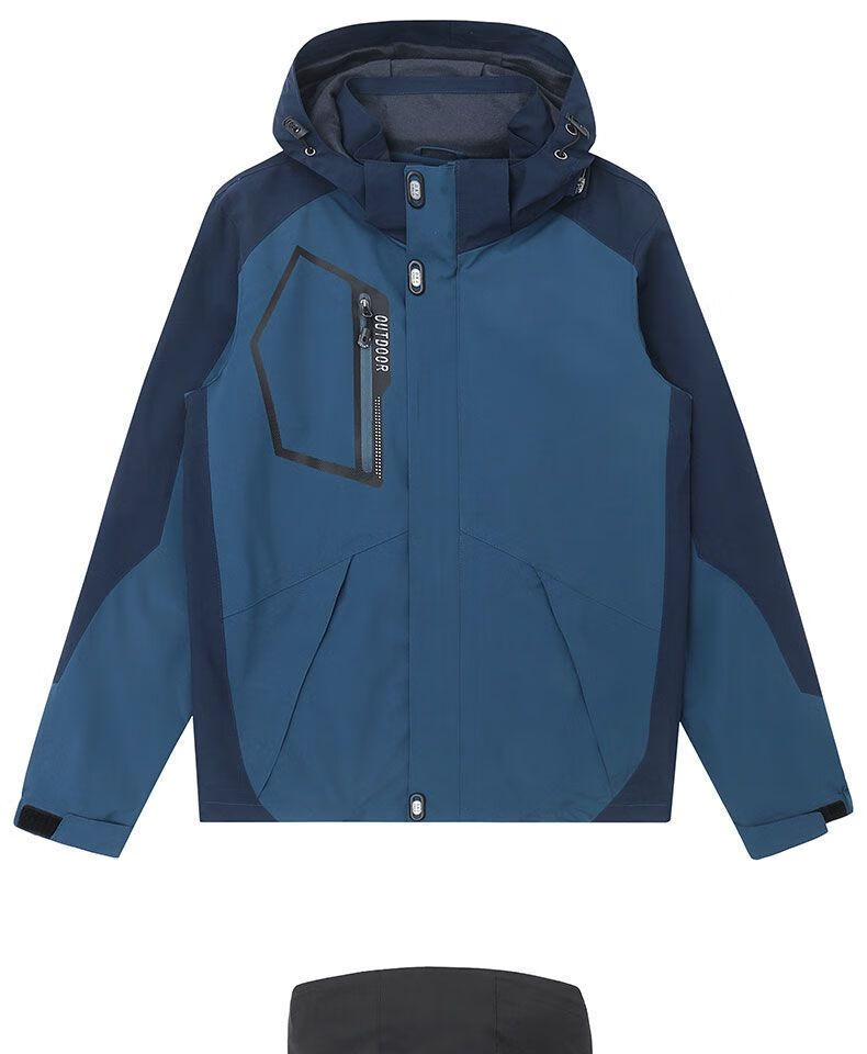 jeep/吉普捡漏户外claw money冲锋衣男装春秋季外套男户外加大码登山