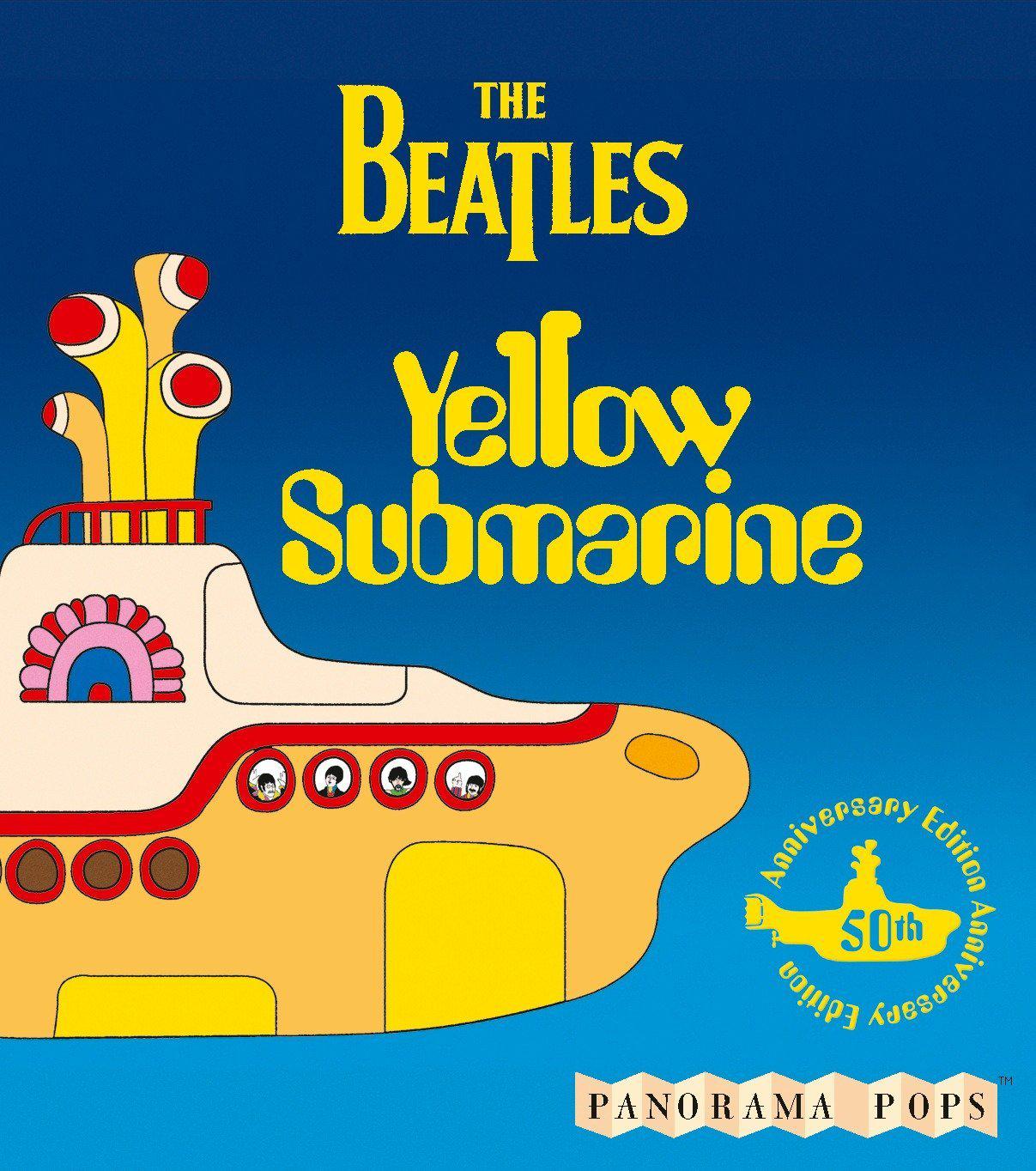 yellow submarine: a panorama pop 披头士黄色潜水艇 甲壳虫乐队