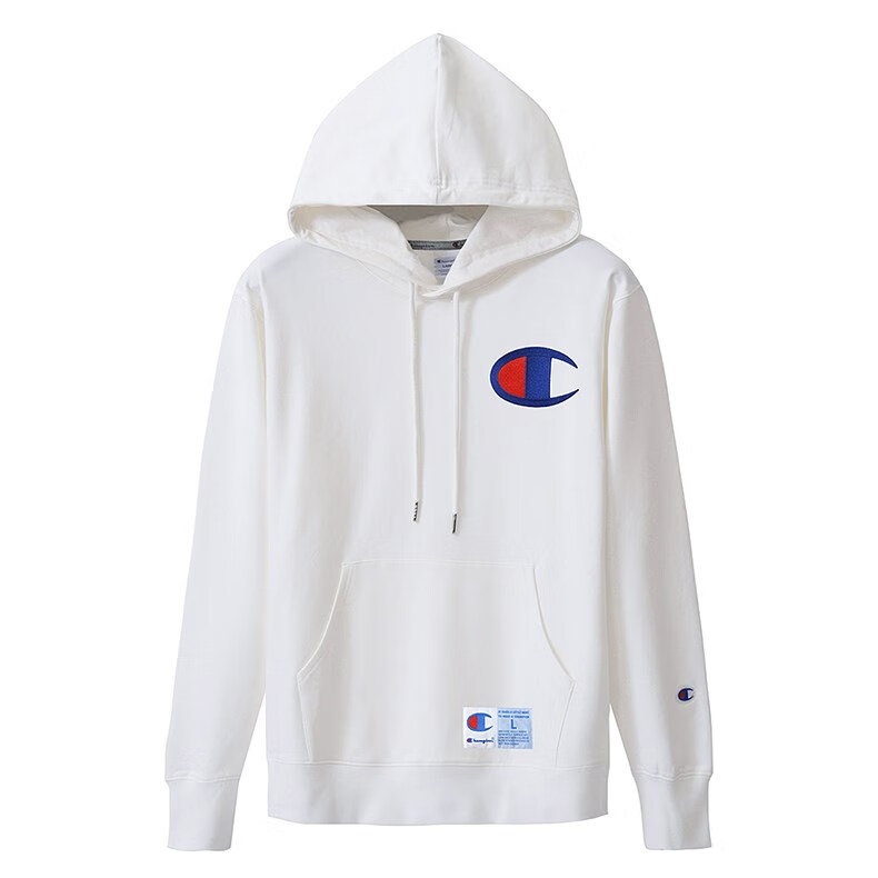 冠军(champion) 日版卫衣男女连帽刺绣春秋宽松情侣长袖纯棉运动衫潮
