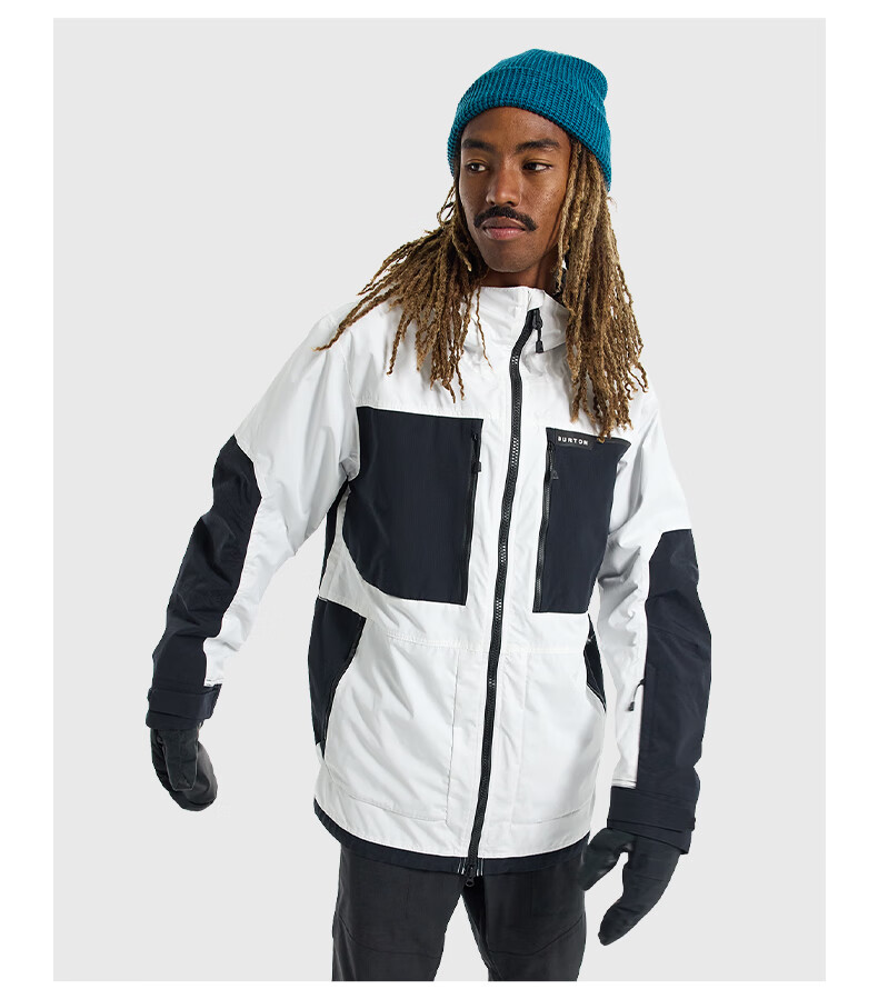burton伯顿frostner男士滑雪服22/23雪季新品头盔适配衣帽御寒保暖
