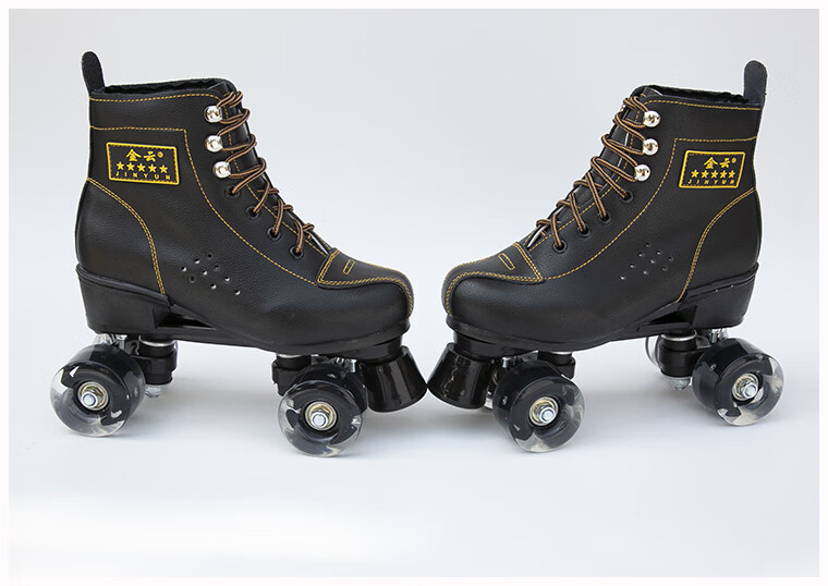 迪卡侬(decathlon) 新款双排溜冰鞋儿童四轮滑鞋成年男女旱冰鞋双排