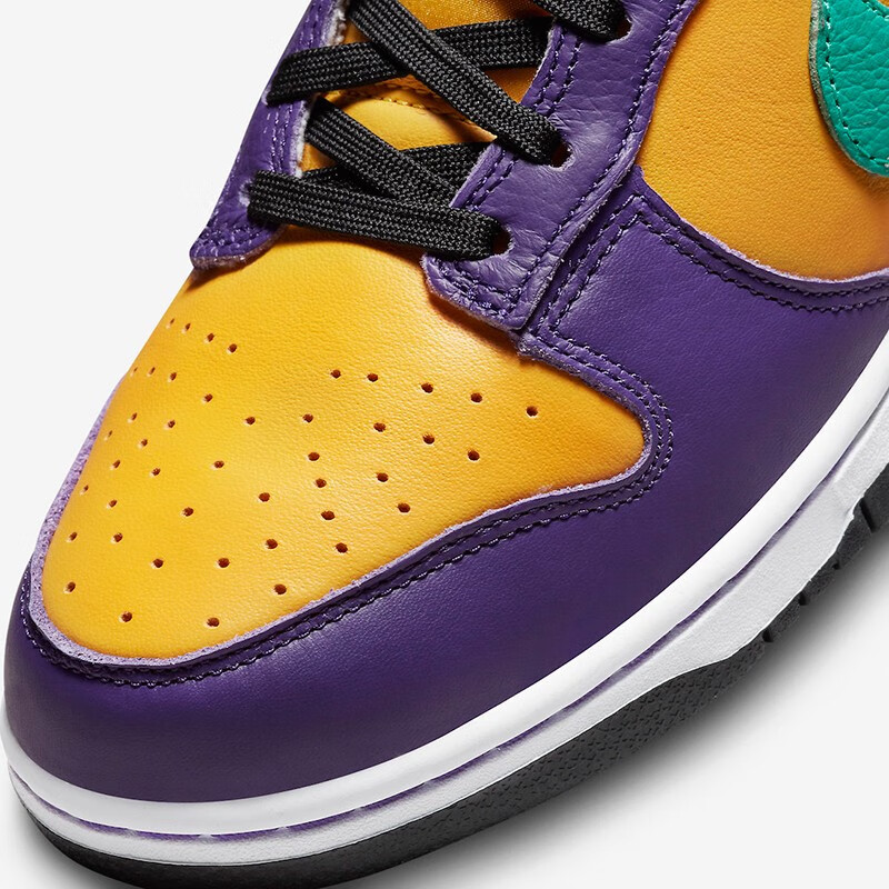 耐克nike 女鞋dunk low "lisa leslie"紫黄色 女子复古 do9581-500