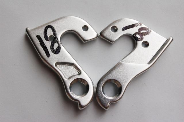 2021新款自行车挂钩吊耳山地车公路车吊勾后拨变速器吊耳车架尾勾4号