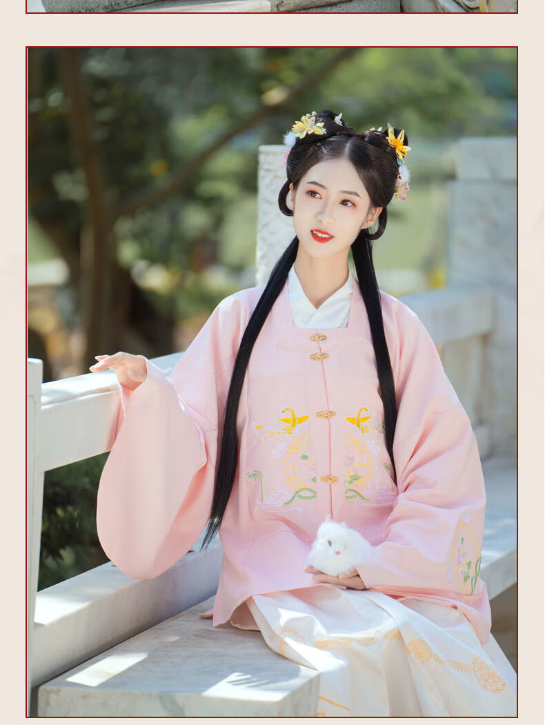 表兮【月凤】正版原创汉服全套织金龙纹明制汉服女学生仙气古装马面裙