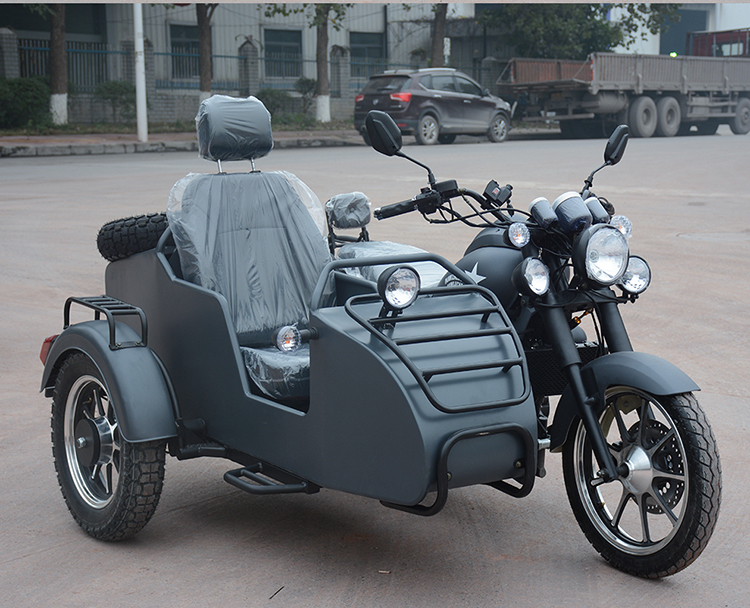 国四边三轮摩托车宗申300水冷轴转动侧三轮偏三轮侉子三碟刹倒挡沙漠