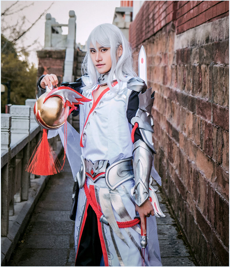 李白凤求凰cos服王者荣耀cos男李白的剑腰甲道具定制鞋女cosplay 鞋 s