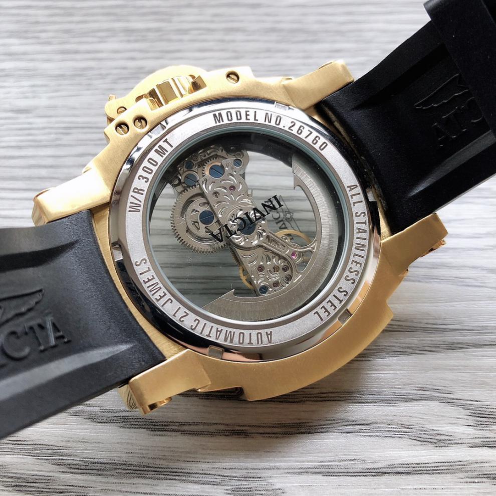 因维克塔手表 英佛他 invicta 因维克塔 蓝光 大表盘机械手表男 2