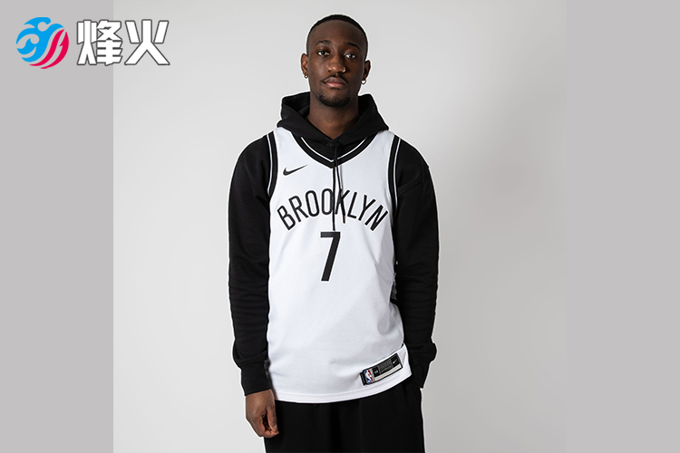 烽火nike nba sw球迷版 布鲁克林篮网队 杜兰特7号球衣 cw3584 108 cw