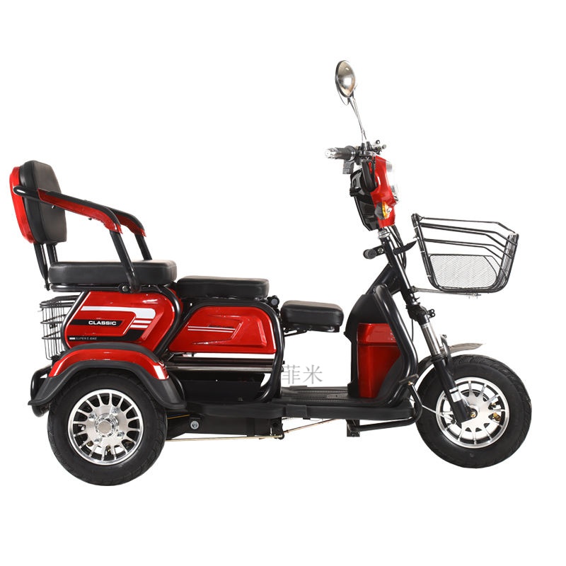 凰新款电动三轮车成人家用小型女性同款三轮电瓶车休闲轻便三轮摩托车