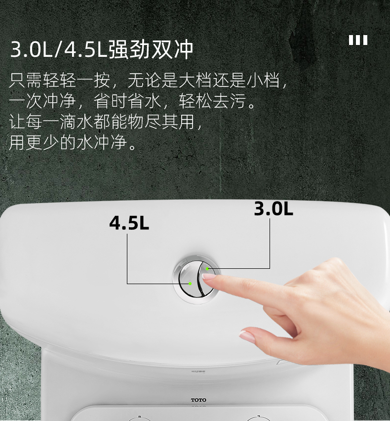 Toto卫浴马桶智洁无棱内壁直冲新超漩冲洗冲落式节水静音坐便器cw9 Cw9b 新超漩无棱内壁 305mm 预售25天 图片价格品牌报价 京东
