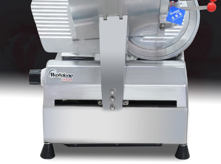 威尔顿12寸全自动切片机wed-b300a1火锅店刨肥牛冻羊肉削片机商用