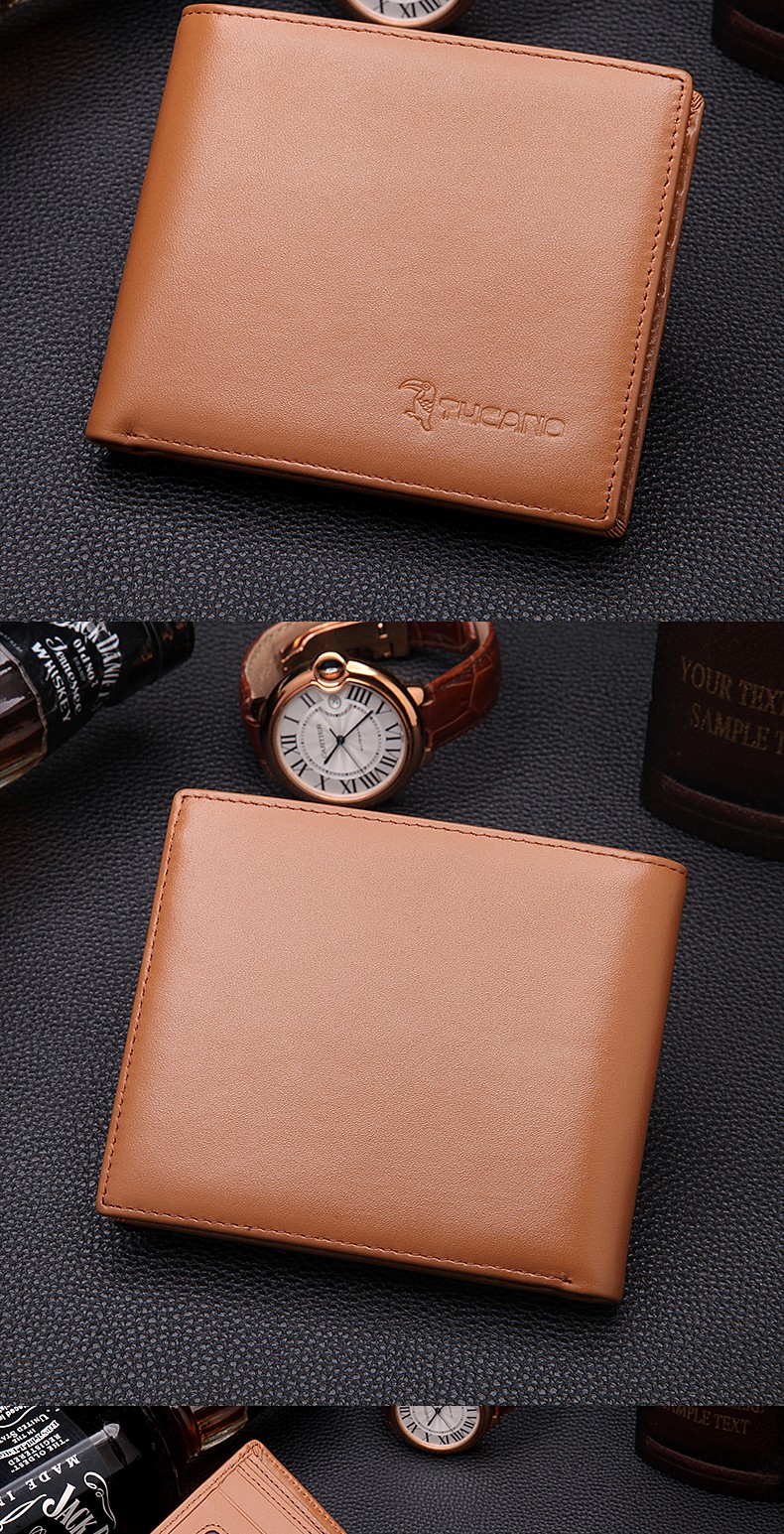 啄木鸟tucano钱包男士短款真皮头层牛皮横款潮钱夹竖款韩版皮夹款式3