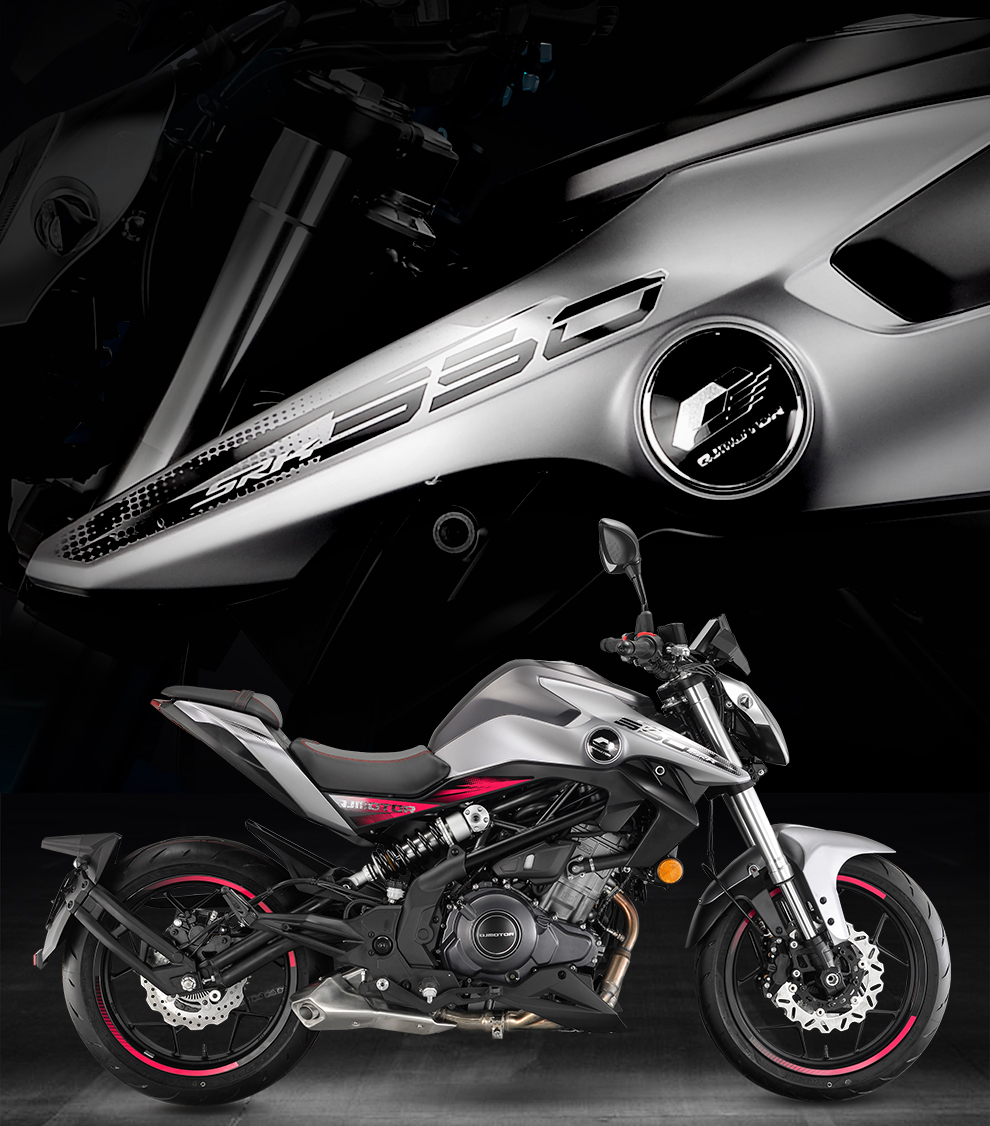 【定金】qjmotor 劲擎追 追350圆灯版国潮四冲程摩托车机车水冷双缸