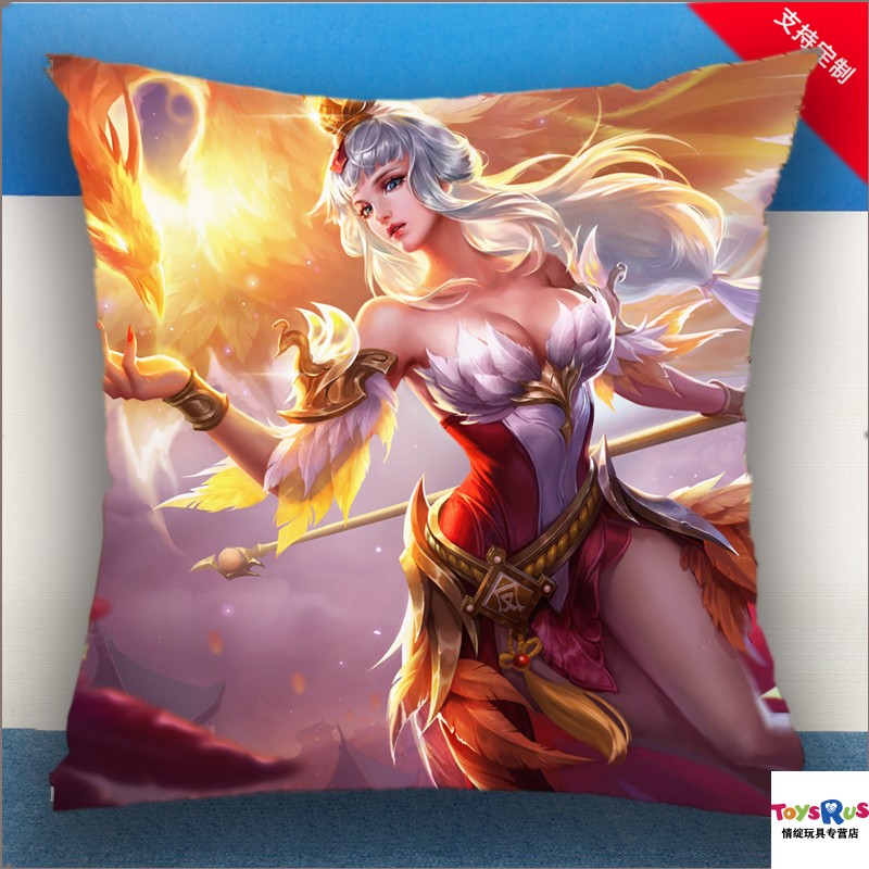 新款王者荣耀司空震雷霆之王启蛰公孙离狄仁杰长抱枕头被靠垫手办周边