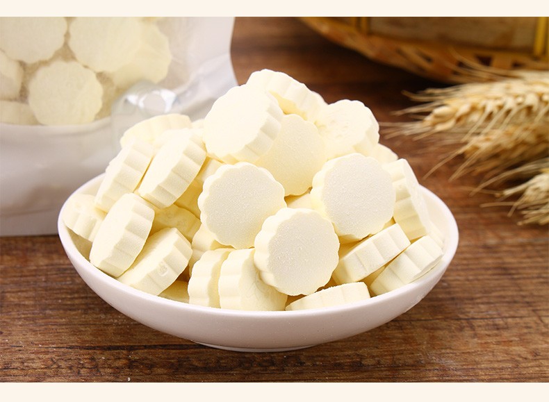 阿恋官方自营内蒙特产奶贝休闲零食独立袋装伴手好礼羊奶贝218克