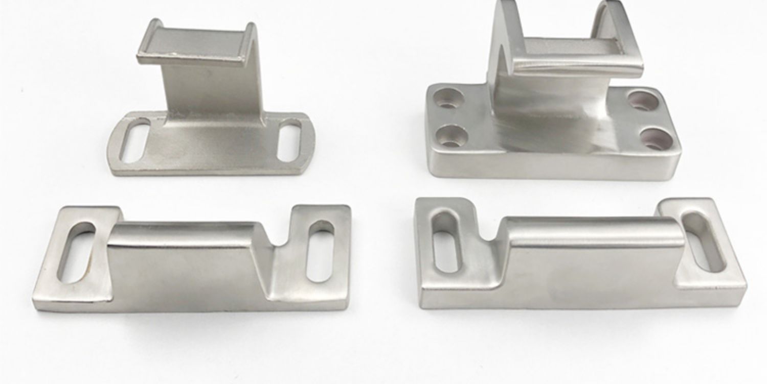 冷库中型平移门配件304不锈钢防撞器推拉门限位紧压件框压件重型框压