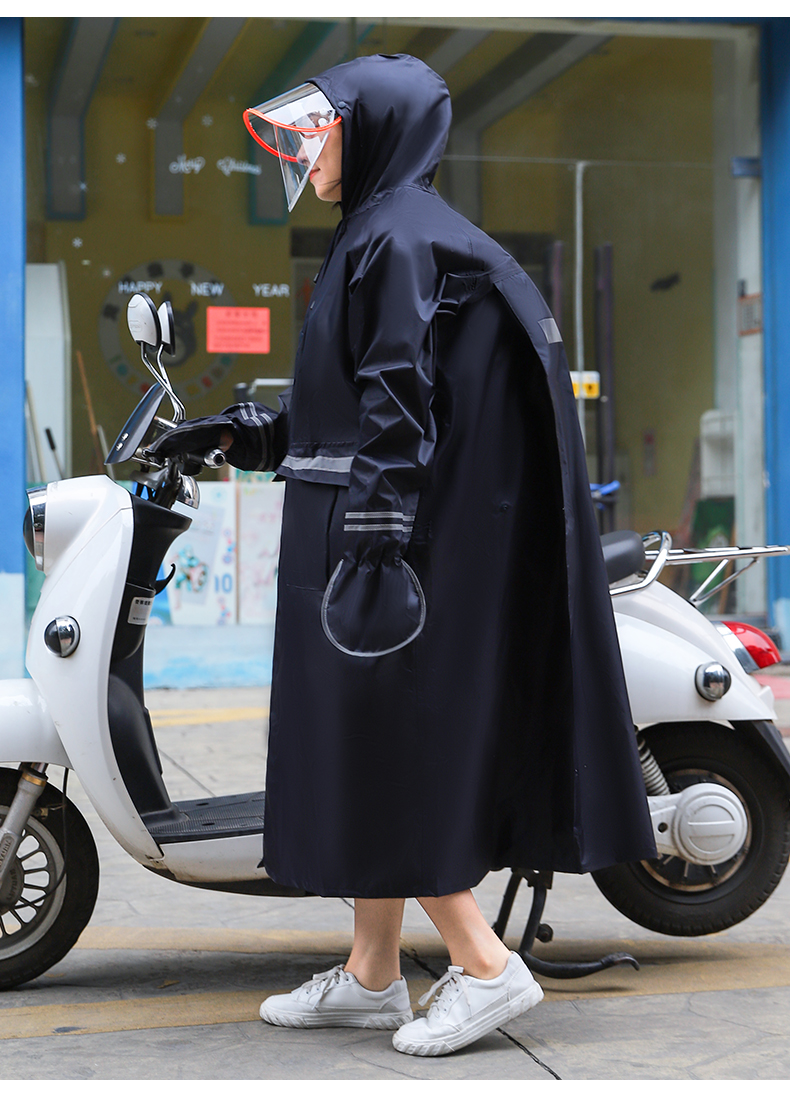 雨衣长款全身防暴雨单人男女透明电动车电瓶车自行车加长雨披防雨手套