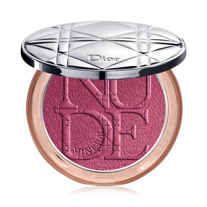 迪奥christiandiordiorskinnudeluminizer限量版腮红胭脂珠光plumppop